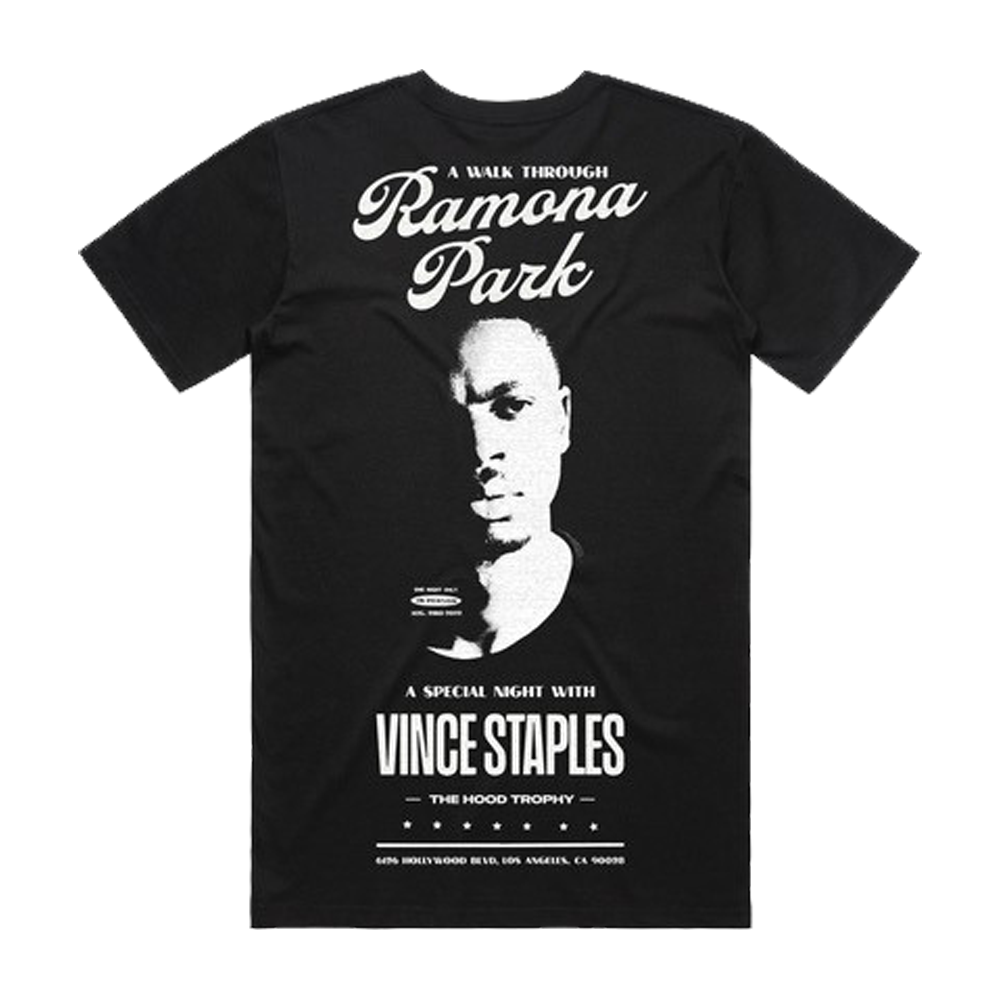A Walk Through Ramona Park T Shirt Vince Staples Official Store